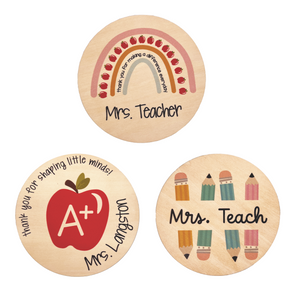 TEACHER COASTERS